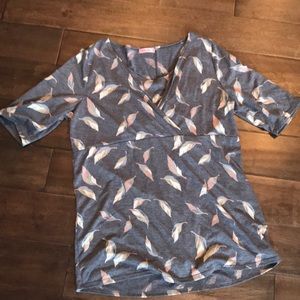 Two pack of nursing shirts